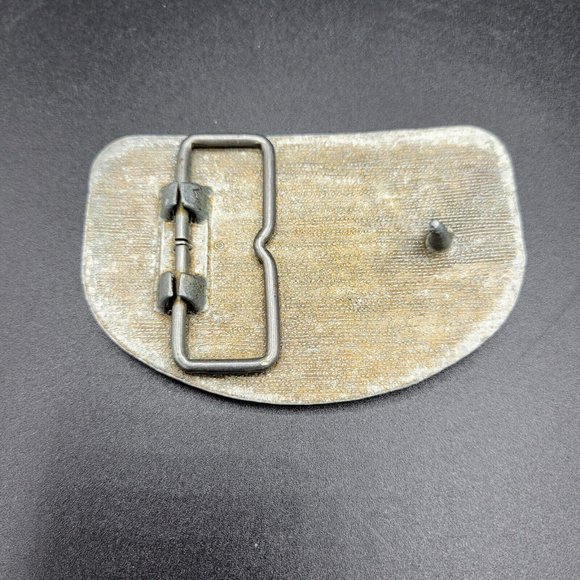 Vintage Raleigh Lights Metal Men's Belt Buckle  3"x2" 18W Truck - Picture 2 of 6